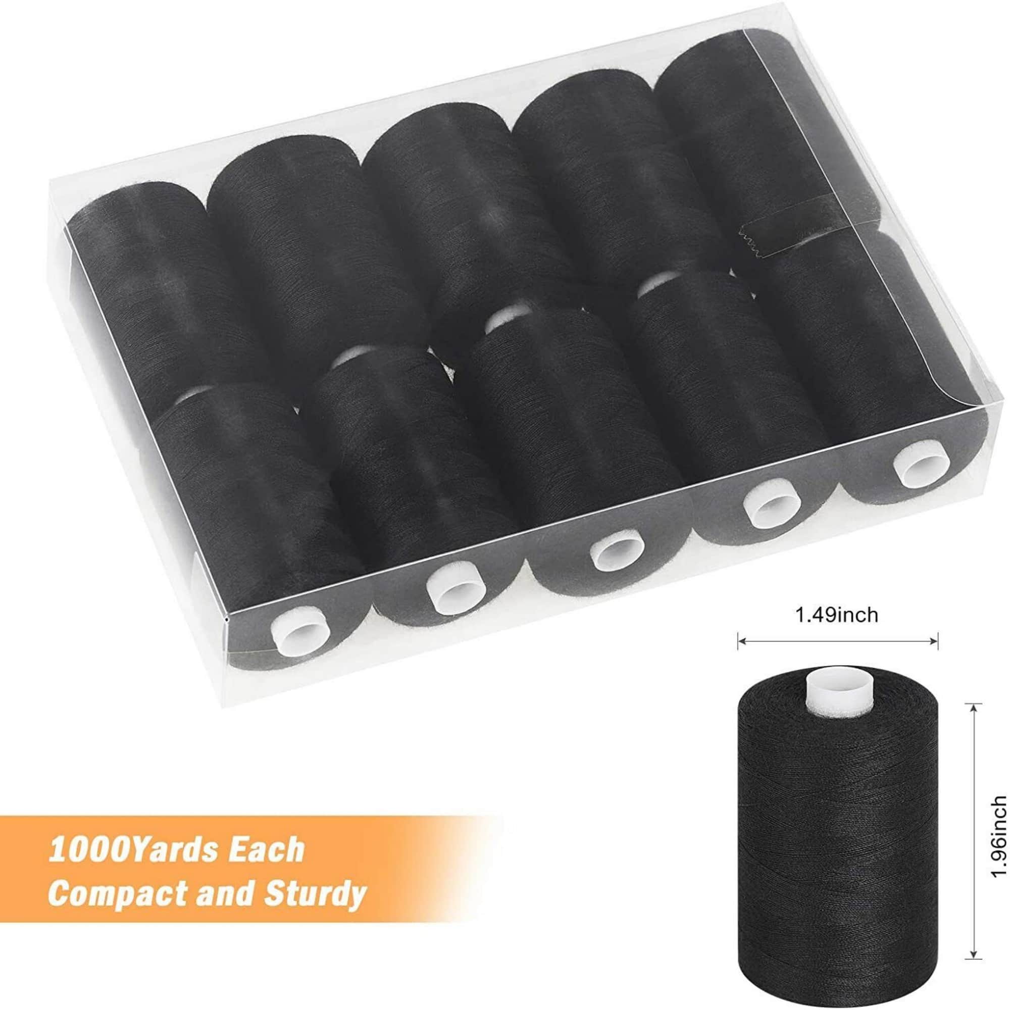 NEX™ Black Cotton Sewing Thread, 10ct.